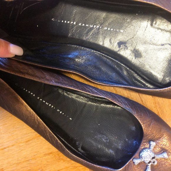 Giuseppe Zanotti Flats with diamond skeleton - Picture 5 of 6